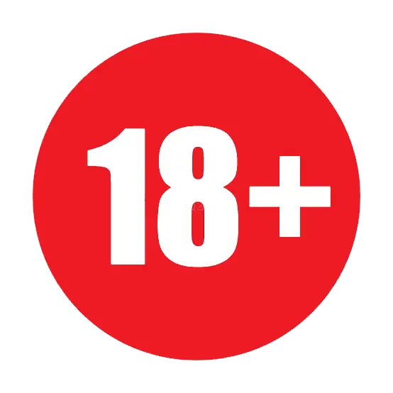 Endast för personer över 18 år